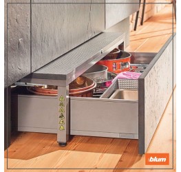 Bục ngăn kéo Blum Z95.4100 SPACE STEP 410mm  1282669 + 4477561