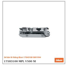 Đế bản lề thẳng Blum 175H3100 5891994