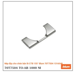 Nắp đậy cho chén bản lề CTB 155° Blum 70T7504 1316548