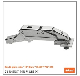 Bản lề giảm chấn 110° Blum 71B453T 7021363