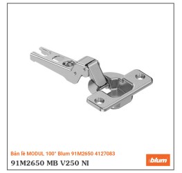 Bản lề MODUL 100° Blum 91M2650 4127083