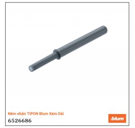 Nêm nhấn TIP-ON Blum Xám Dài