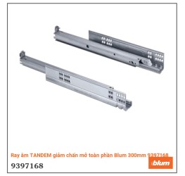 Ray âm TANDEM giảm chấn mở toàn phần Blum 300mm 9397168