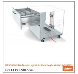 SERVO-DRIVE Bộ điện cho ngăn kéo Blum 2 ngăn 4061419+7287731