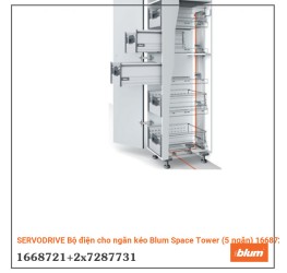 SERVO-DRIVE Bộ điện cho ngăn kéo Blum Space Tower (5 ngăn) 1668721+2x7287731