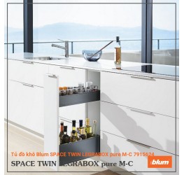 Tủ đồ khô Blum SPACE TWIN LEGRABOX pure M-C 7915624