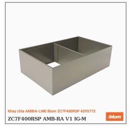 Khay chia AMBIA-LINE Blum ZC7F400RSP 4295772