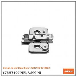 Đế bản lề chữ thập Blum 173H7100 8748653