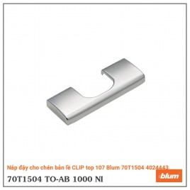 Nắp đậy cho chén bản lề CLIP top 107 Blum 70T1504 4024443