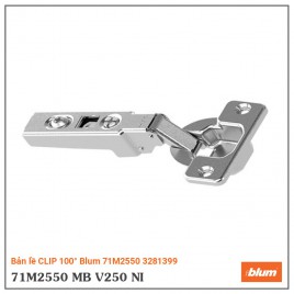 Bản lề CLIP 100° Blum 71M2550 3281399