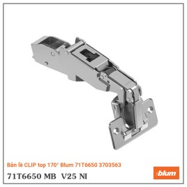 Bản lề CLIP top 170° Blum 71T6650 3703563