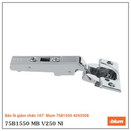 Bản lề giảm chấn 107° Blum 75B1550 4243508