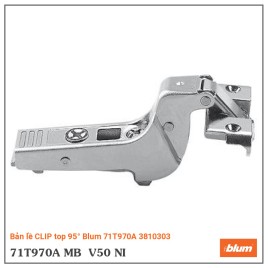 Bản lề CLIP top 95° Blum 71T970A 3810303