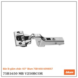 Bản lề giảm chấn 107° Blum 75B1650 6598557