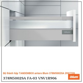 Bộ thành hộp TANDEMBOX antaro Blum 378M5002SA 2997739