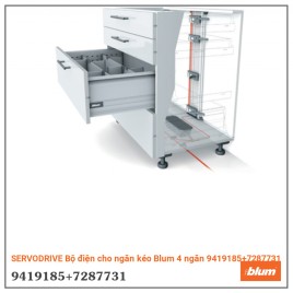 SERVO-DRIVE Bộ điện cho ngăn kéo Blum 4 ngăn 9419185+7287731