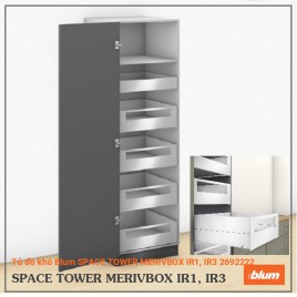 Tủ đồ khô Blum SPACE TOWER MERIVBOX IR1, IR3 2692222