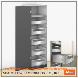 Tủ đồ khô Blum SPACE TOWER MERIVBOX IR1, IR3 5997693