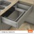 Bộ ray hộp ngăn kéo dưới chậu rửa Sink Cabinet Blum Xám nhạt Merivobox