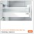 Trọn bộ ray hộp TANDEMBOX X4 Blum 30kg Trắng